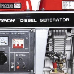 Dīzeļa ģenerators (trīs fāzes) 7500TE