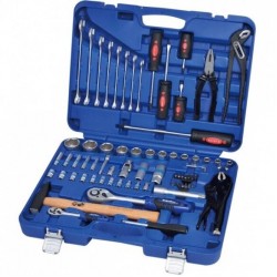 Galviņu un instrumentu komplekts 1/2 “+ 3/8” 72 gab.. (KR072MDA)