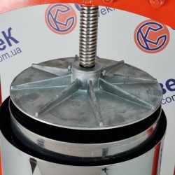 Ābolu un augļu prese ar nerūsējošā tērauda elementiem (roku) un domkrātu 25L